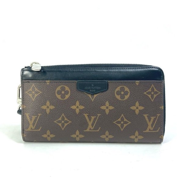 LOUIS VUITTON MonogramMacassar Zippy Dragonnes With strap Long Wallet - Picture 1 of 16